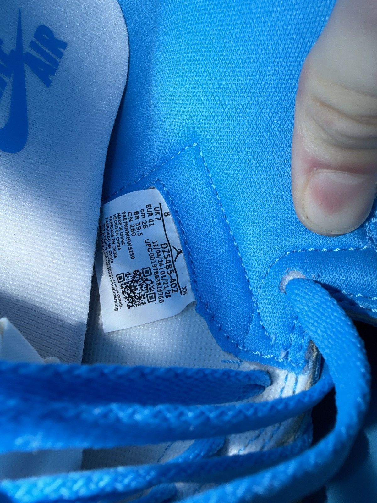 Jordan Brand Jordan 1 unc reimagine Size US 8 / EU 41 - 7 Thumbnail