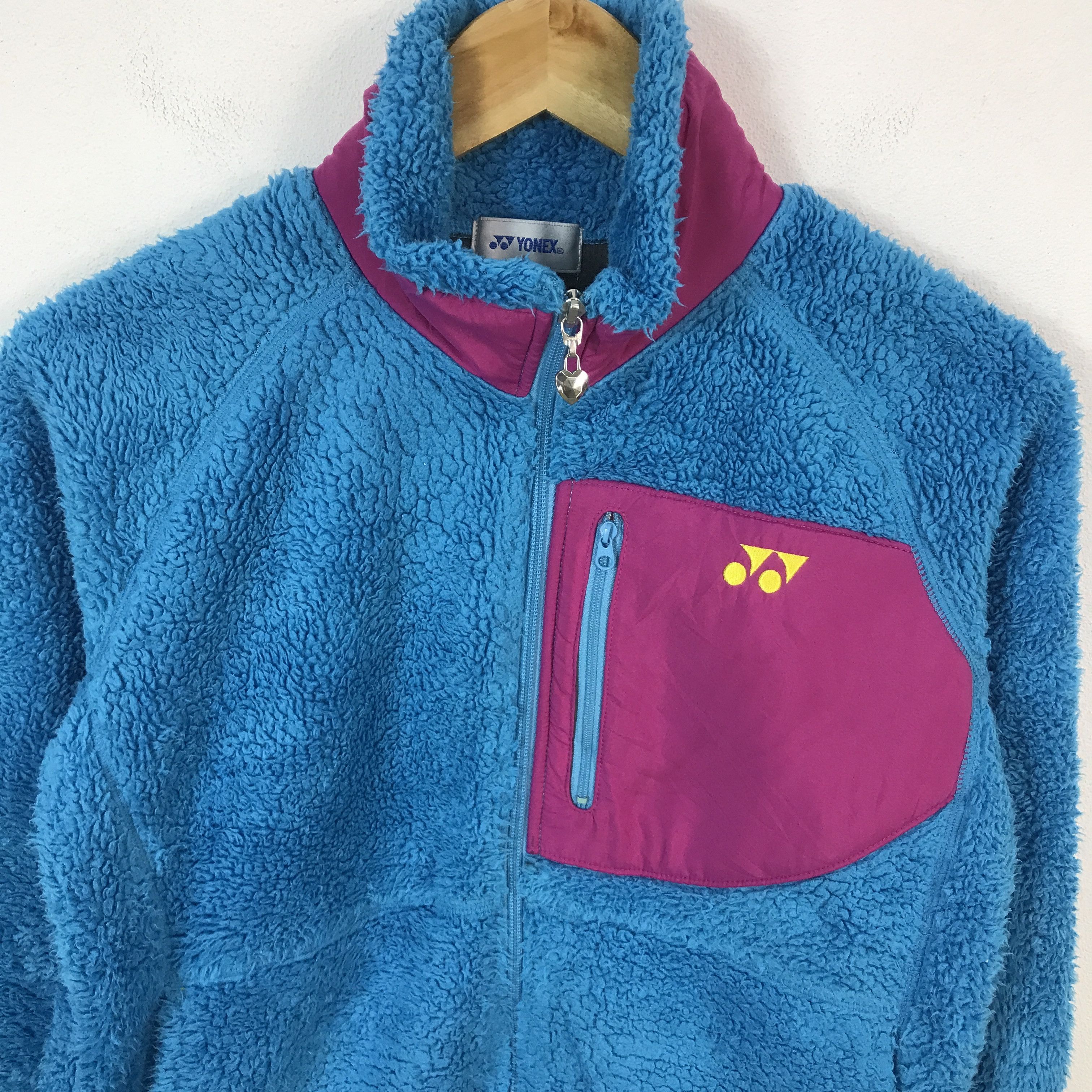 Japanese Brand Yonex Sherpa woman jacket Size US L / EU 52-54 / 3 - 3 Thumbnail