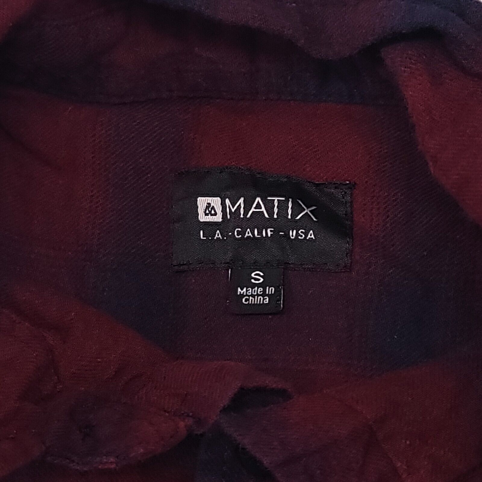 Matix Matix Tartan Flannel Button Up Shirt Mens Size Small S Red Size US S / EU 44-46 / 1 - 3 Thumbnail
