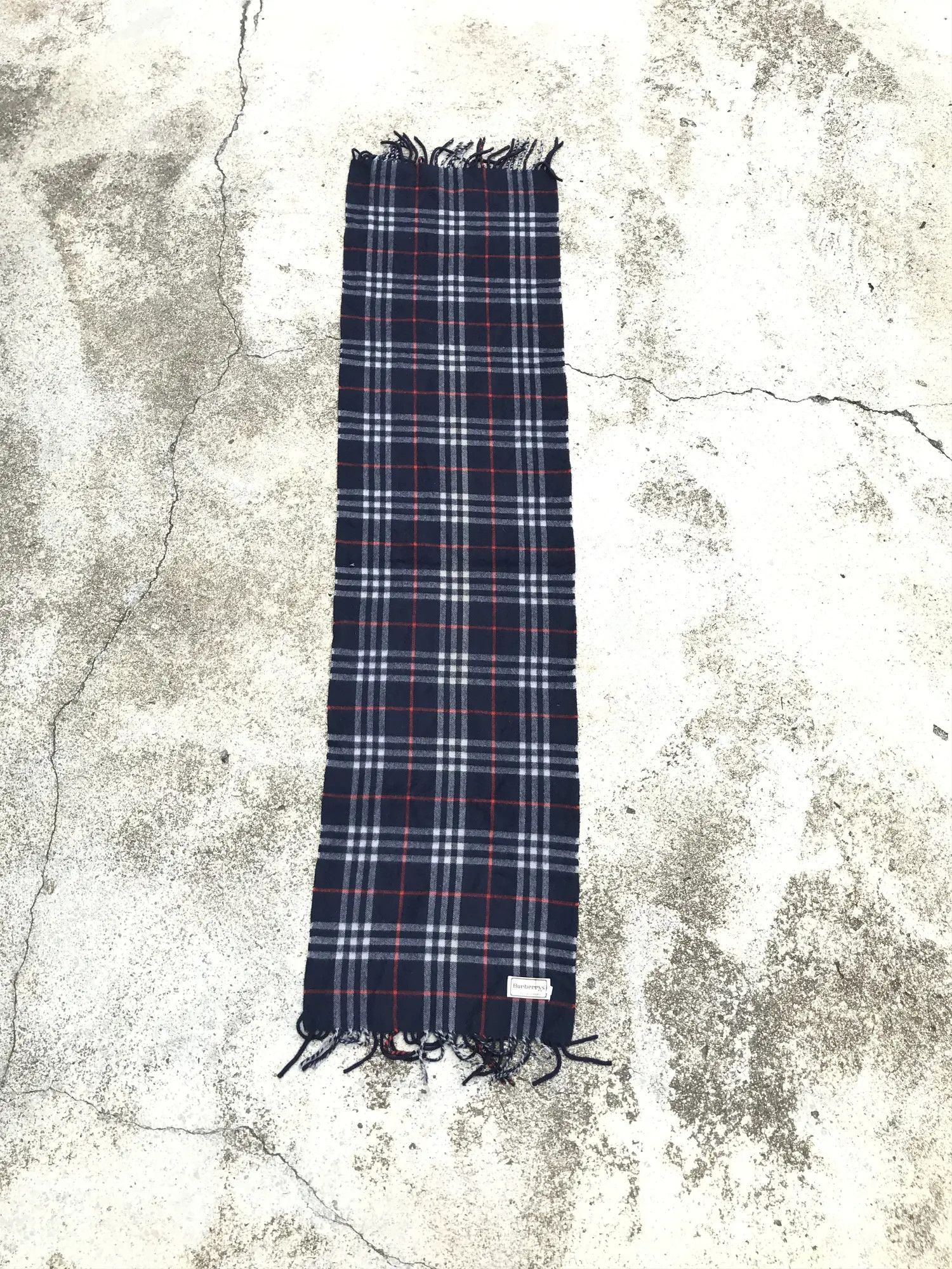 Burberry Burberry Novacheck Scarf Cashmere Wool Size ONE SIZE - 4 Thumbnail