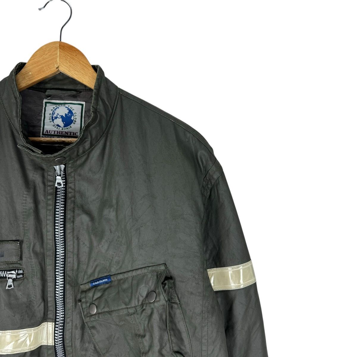 Nigel Cabourn 🔥NIGEL CABOURN RIPSTOP REFLECTIVE JACKET Size US M / EU 48-50 / 2 - 4 Thumbnail