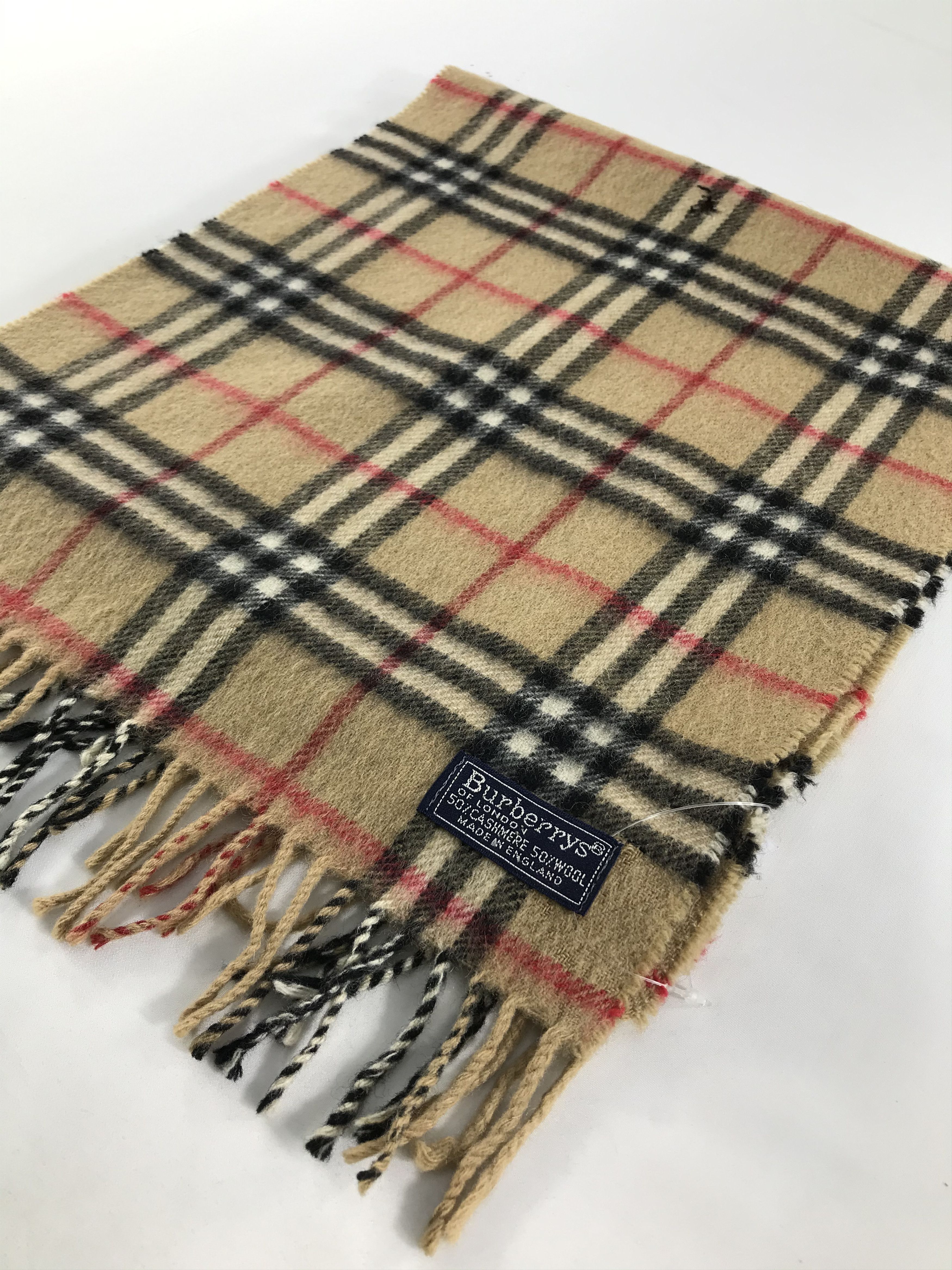 Burberry Vintage Burberry Scarf/Muffler/Neckwear MF977 Size ONE SIZE - 3 Thumbnail