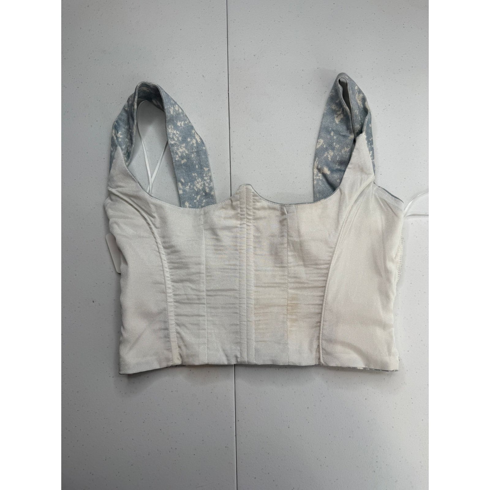 superdown Superdown Women's Bustier Top Sweetheart Neckline Tie-Dye Size S / US 4 / IT 40 - 4 Thumbnail