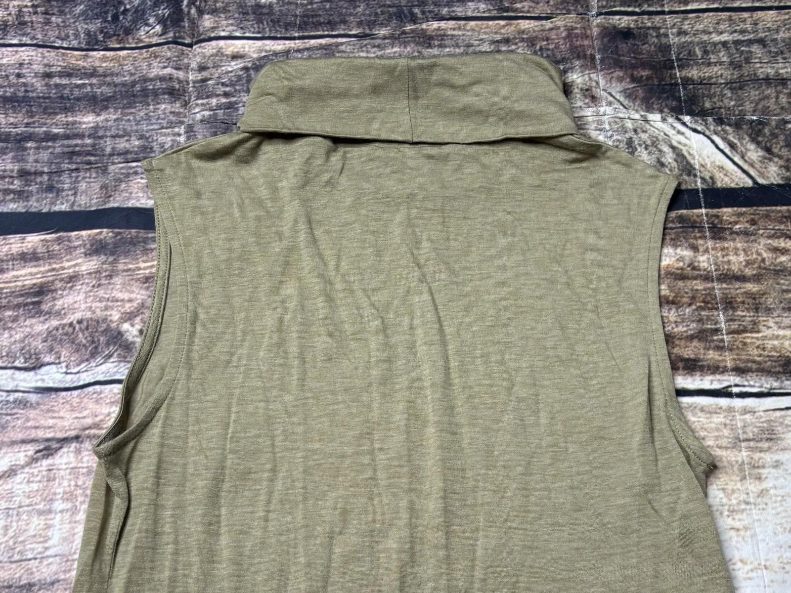 Cos Cos Tank Top Women's XS Wool Blend Turtleneck Size XS / US 0-2 / IT 36-38 - 8 Thumbnail