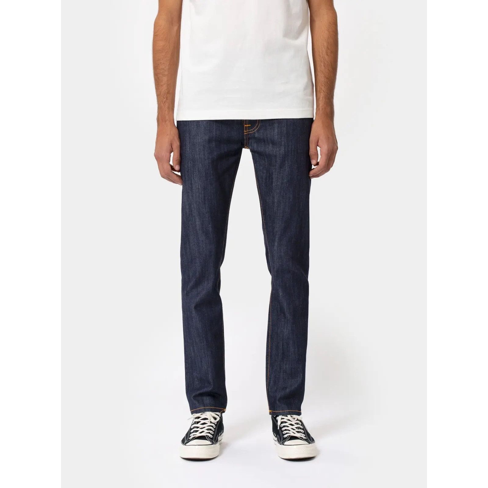 Nudie Jeans Nudie Jeans Thin Finn Dry Ecru Jeans 31 x 30 fits a 28 or 30 Size US 31 - 1 Thumbnail