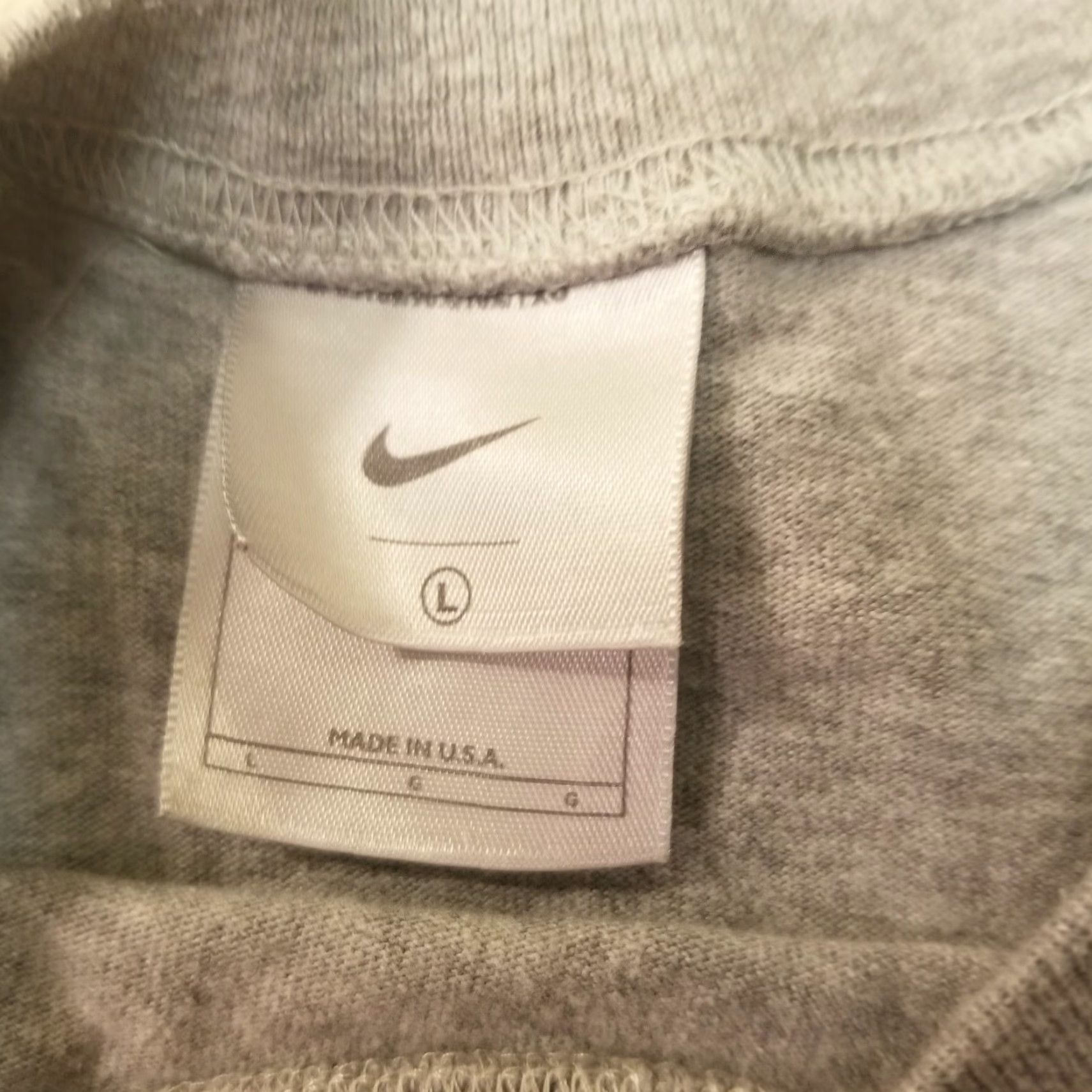 Nike VINTAGE Nike Basketball Tank Top Mens L Gray 90s Made In USA Crew Neck Sleeveless Cotton Blend Athletic Top Nike Basketbal Size US L / EU 52-54 / 3 - 3 Thumbnail