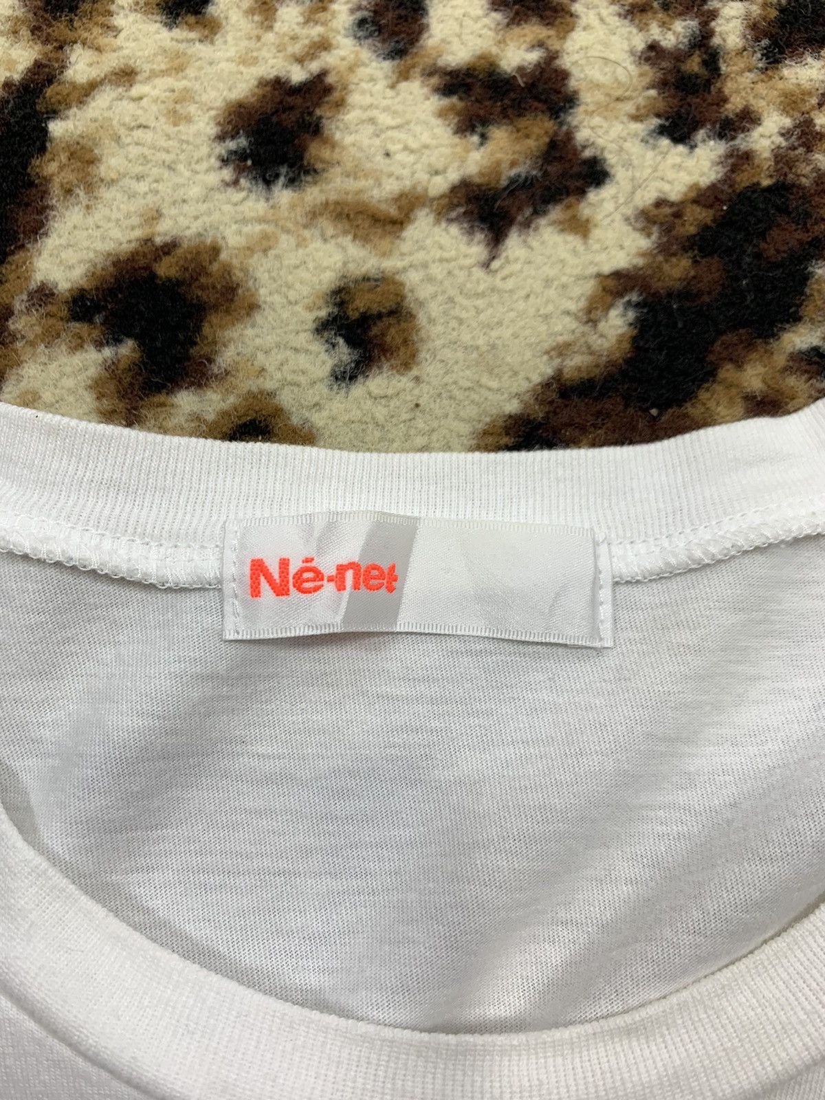 Ne-Net Vintage Ne-net by issey miyake big logo t-shirt made Japan Size US S / EU 44-46 / 1 - 3 Thumbnail