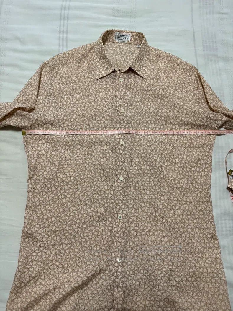 Hermes Hermes size 41 Silk shirt Size US L / EU 52-54 / 3 - 4 Thumbnail