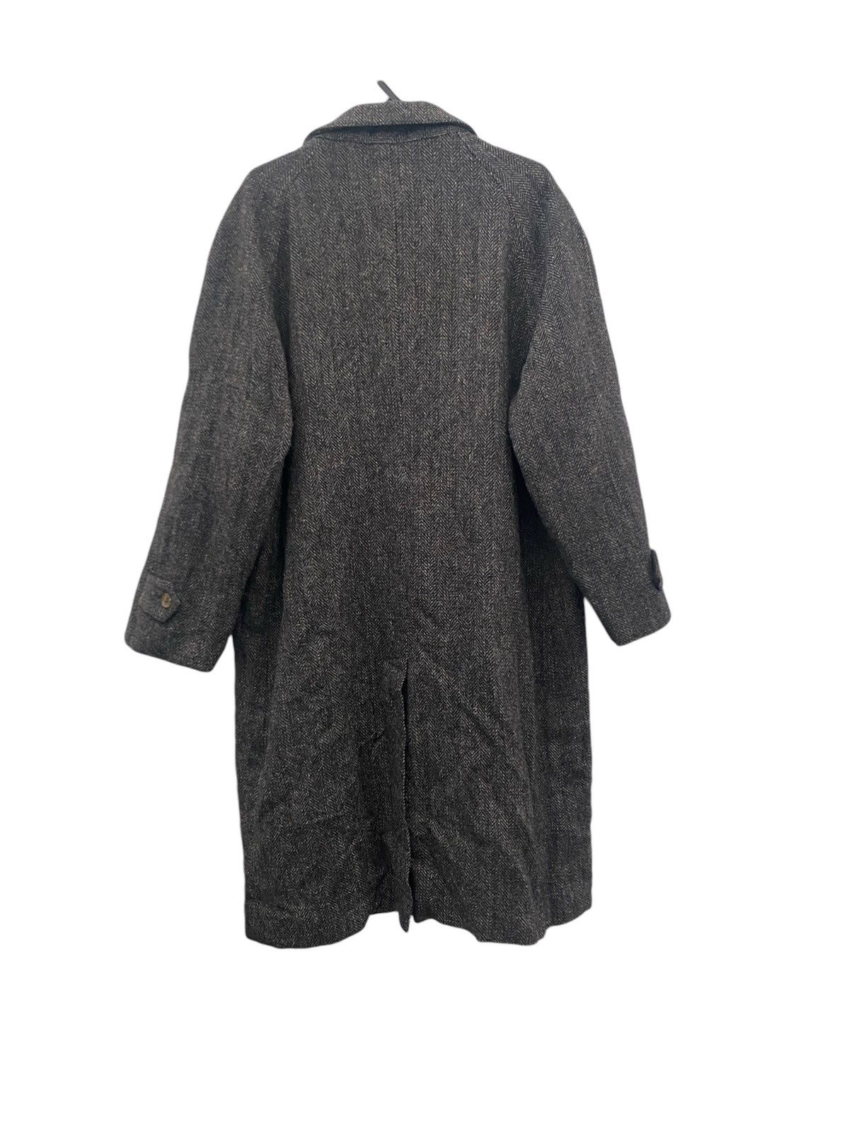 Harris Tweed Legendary Hand Woven Harris Tweed Long Jacket Herringbone Size US M / EU 48-50 / 2 - 4 Thumbnail
