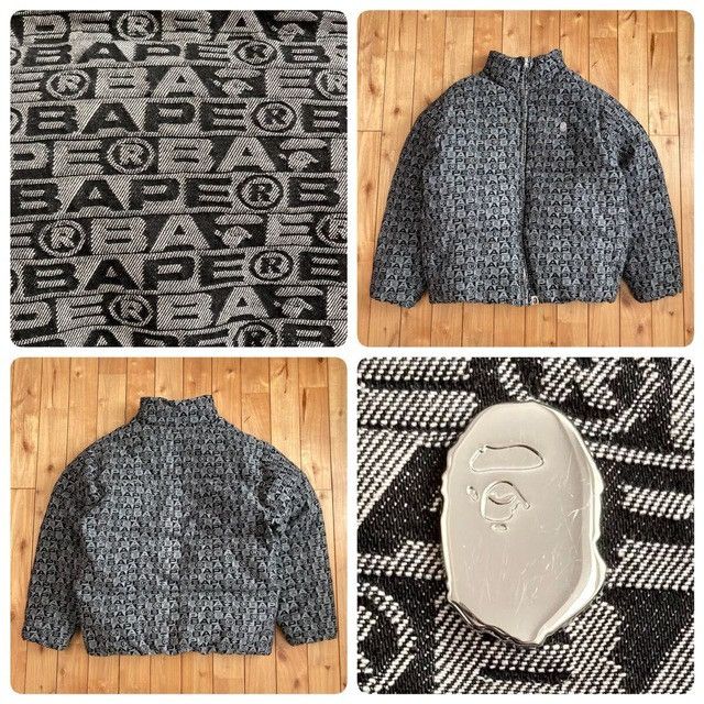 Bape BAPE FACE LOGO Monogram Puffer Down Jacket a bathing ape Size US M / EU 48-50 / 2 - 1 Thumbnail