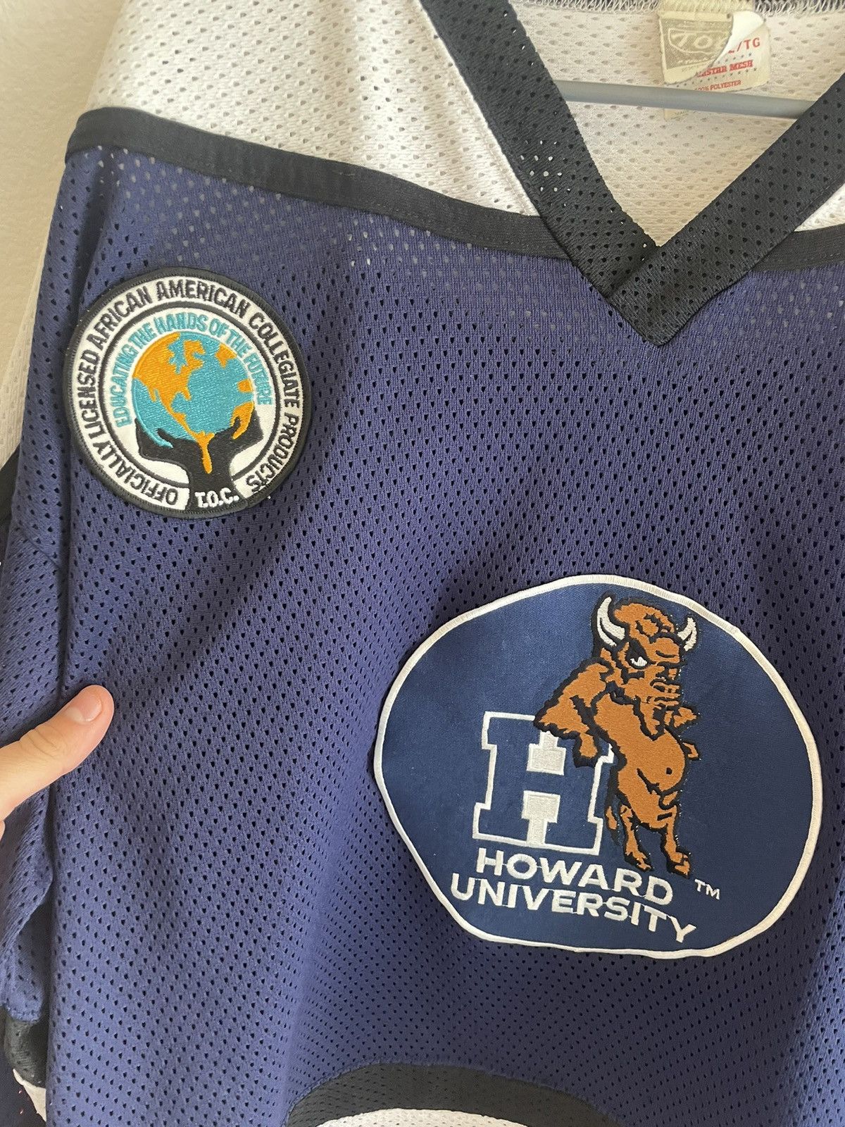 Vintage Vintage 90s Howard university HBCU hockey jersey Size US XL / EU 56 / 4 - 3 Thumbnail