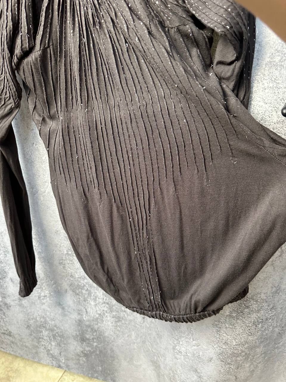 Allsaints × Vintage AllSaints Spitafields Angel Tunic Dress Brown Pleated Size M / US 6-8 / IT 42-44 - 10 Thumbnail
