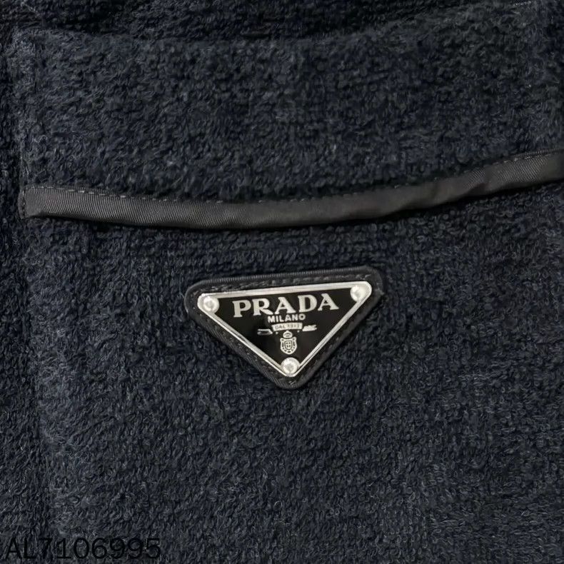 Prada Prada Size S Triangle logo towel shorts 2502-Nextarrow Size US 30 / EU 46 - 4 Thumbnail