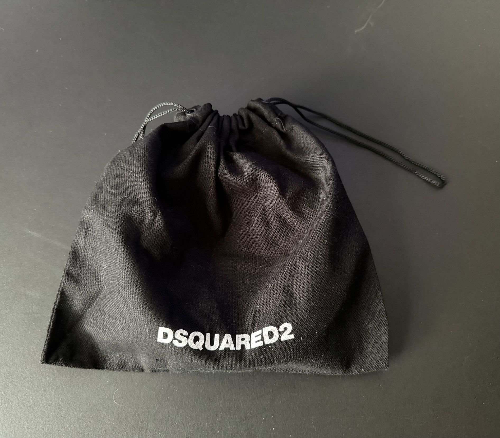 Dsquared2 Dsquared2 Black Leather Belt Minimal Buckle Made in Italy 90 Size 32 - 9 Thumbnail