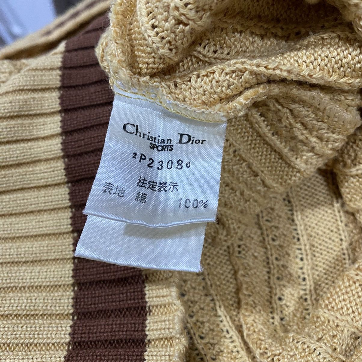 Christian Dior Monsieur × Dior Christian Dior CableKnitwear Sweatshirt Size M / US 6-8 / IT 42-44 - 4 Thumbnail