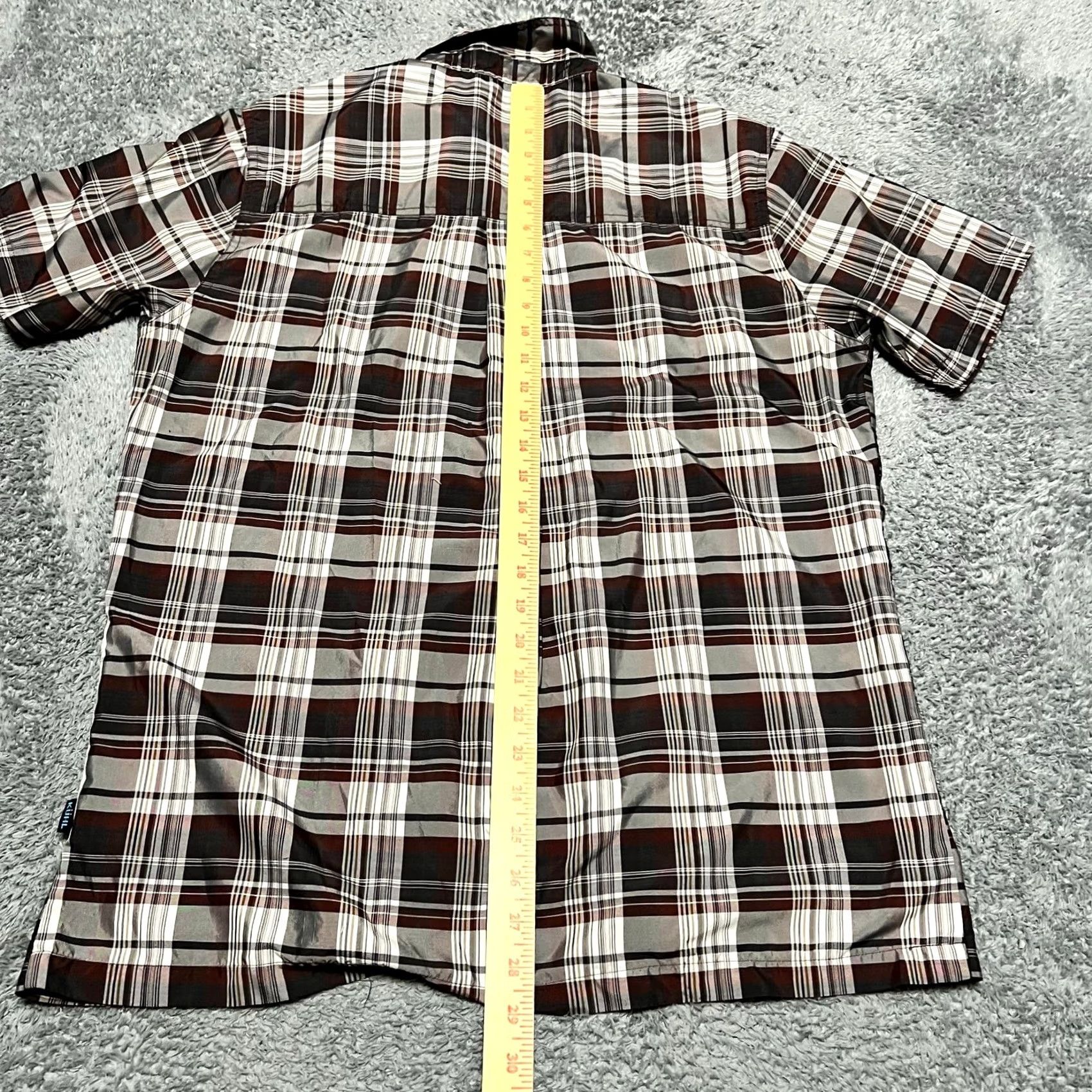 Vintage Kuhl Shirt Mens M Red Plaid Hiking Short Sleeve Performance Size US M / EU 48-50 / 2 - 6 Thumbnail