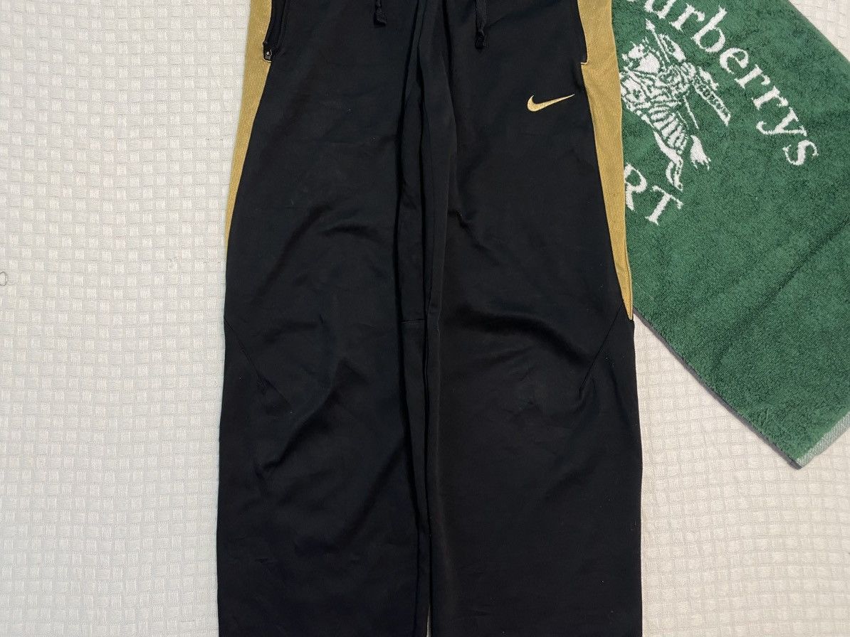 NOCTA × Nike 💥 VINTAGE NIKE 90S BAGGY WIDE LEG SWOOSH TRACK PANTS Y2K Size US 28 / EU 44 - 6 Thumbnail
