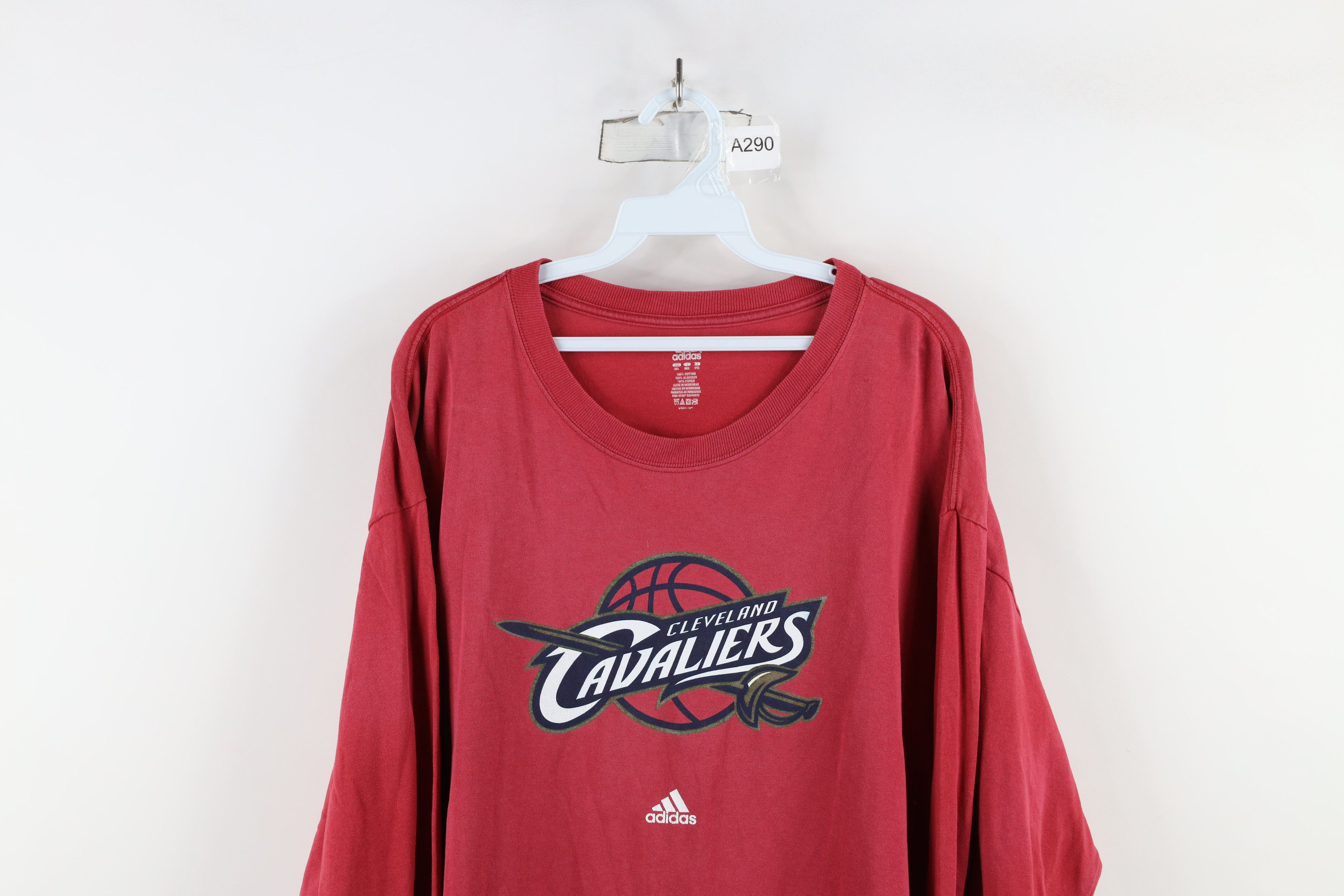 Vintage Adidas Cavaliers Basketball Long Sleeve T-Shirt