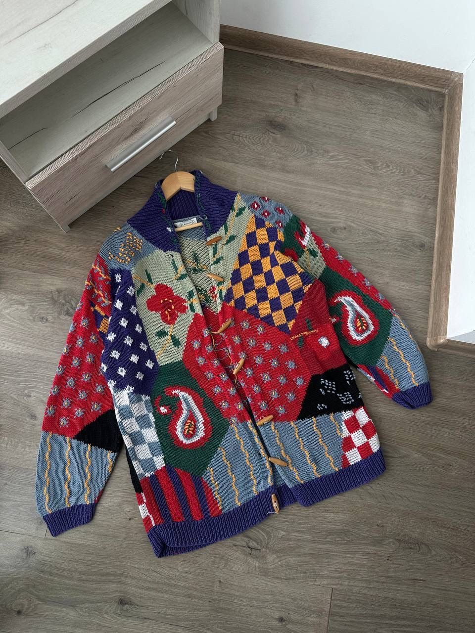 Japanese Brand × Vintage Vintage Japanese Cardigan Distressed Knit Vanessa. A Sweater Size US XL / EU 56 / 4 - 6 Thumbnail