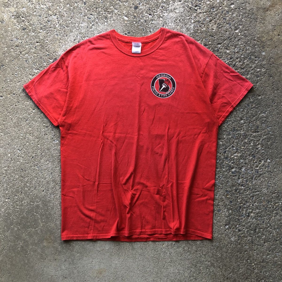 Gildan × Vintage Vintage y2k Carrollton Georgia Police & Fire Games T-Shirt Size US XL / EU 56 / 4 - 1 Thumbnail