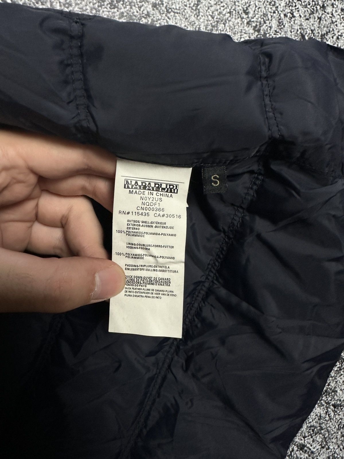 Napapijri Men’s Napapijri Duck Down Gilet Full Zip Vest Outdoor Size S Size US S / EU 44-46 / 1 - 8 Thumbnail
