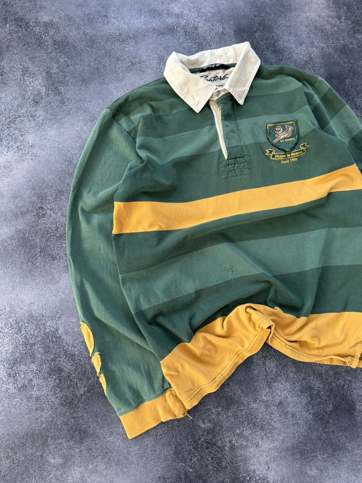 Canterbury of New Zealand Vintage Canterbury Of New Zealand South Africa Polo Rugby Size US L / EU 52-54 / 3 - 5 Thumbnail