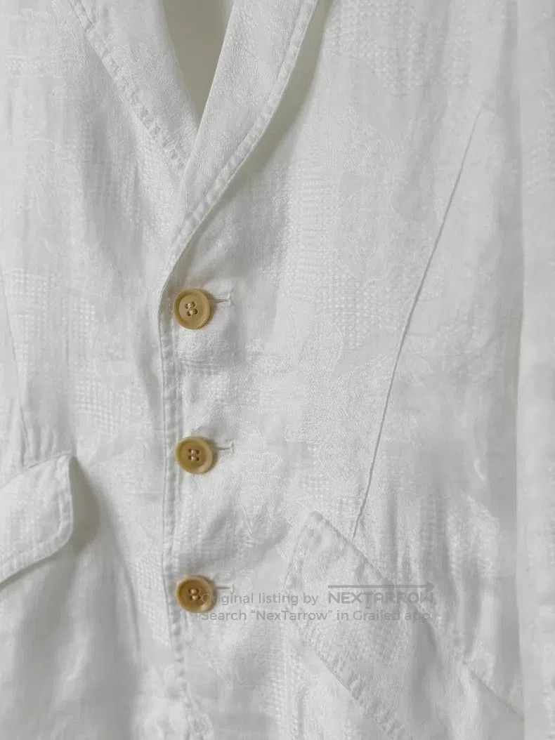 Yohji Yamamoto Yohji Yamamoto Jacquard three-dimensional texture linen bl Size S / US 4 / IT 40 - 5 Thumbnail