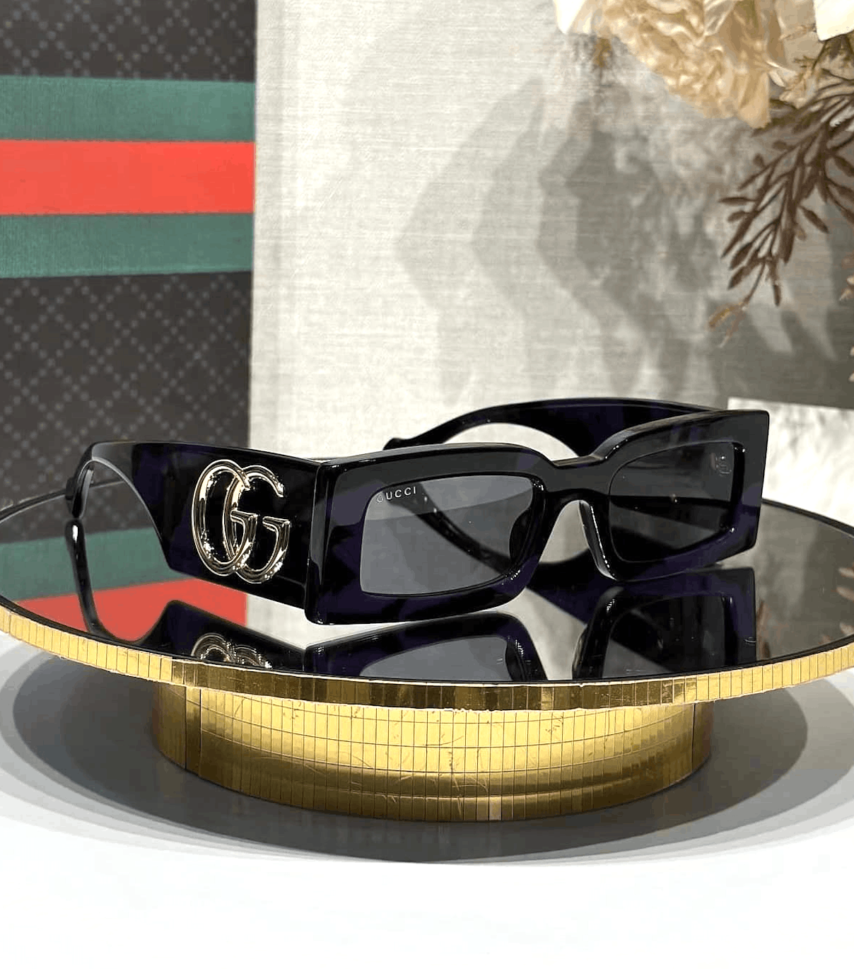 image of New Gucci Gg1425S - 003 Sunglasses in Purple, Men's