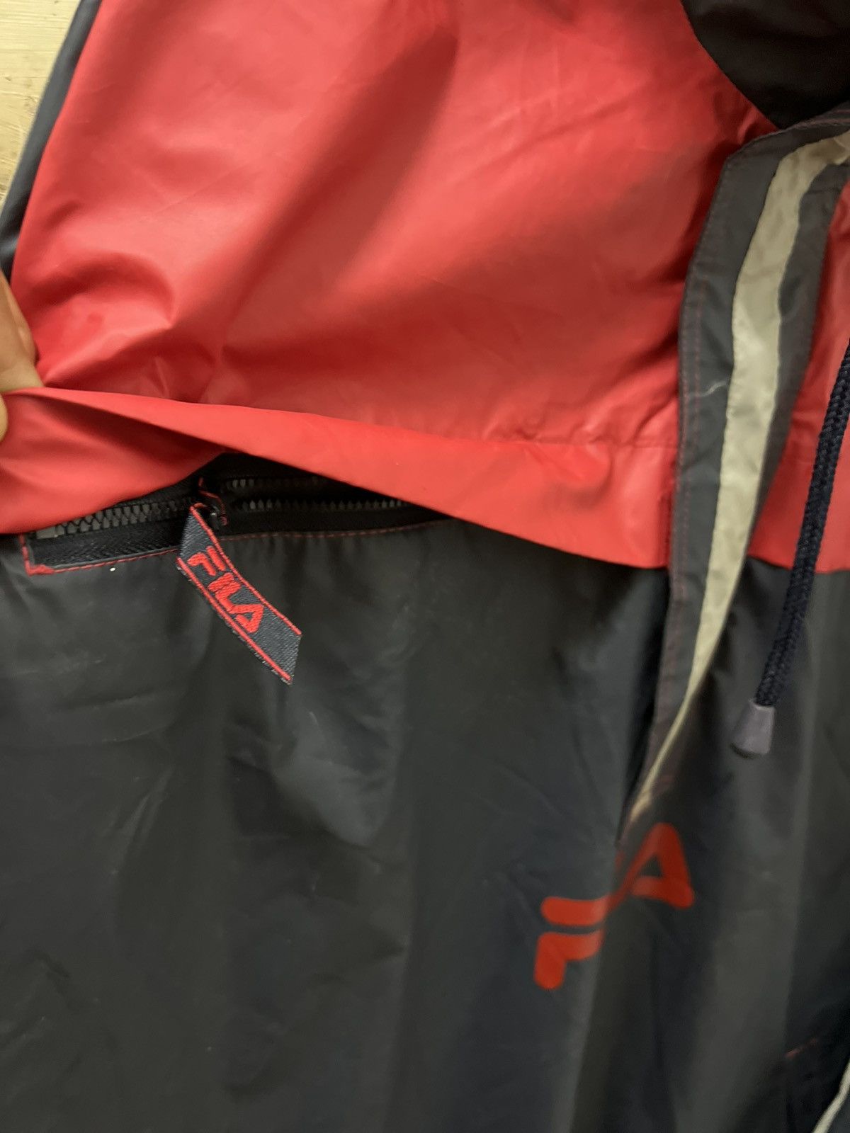 Fila Fila vintage half zipper jacket raincoat 1 layer Size US S / EU 44-46 / 1 - 8 Thumbnail