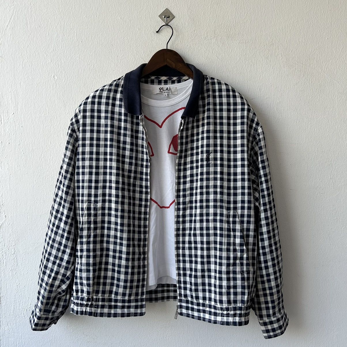 Yves Saint Laurent Yves Saint Laurent Stripe Jacket Size US L / EU 52-54 / 3 - 5 Thumbnail