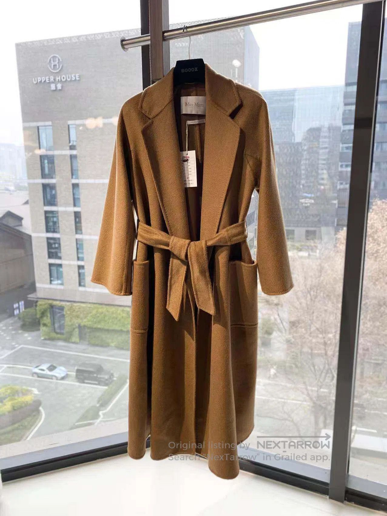 Max Mara Max Mara Size 32 Labbro caramel coat| Size XXS / US 00 / IT 34 - 2 Thumbnail