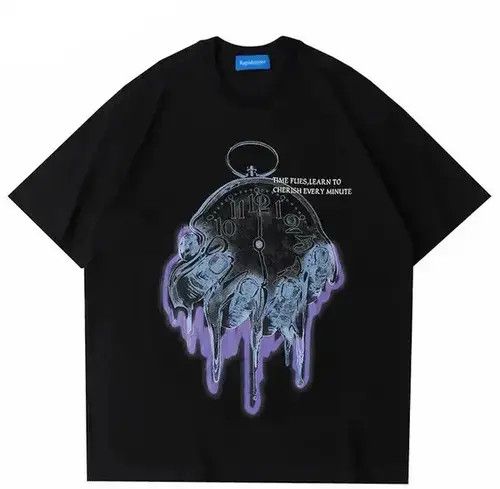 Other Melt The Clock Printed T Shirt Size US M / EU 48-50 / 2 - 3 Thumbnail