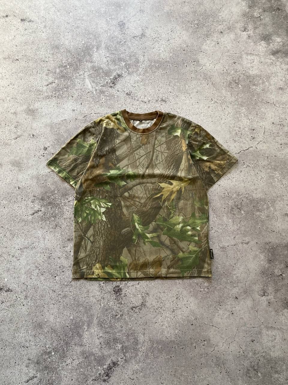 Realtree CRAZY VINTAGE REAL TREE MILITARY ESSENTIAL T SHIRT Y2K Size US M / EU 48-50 / 2 - 1 Thumbnail