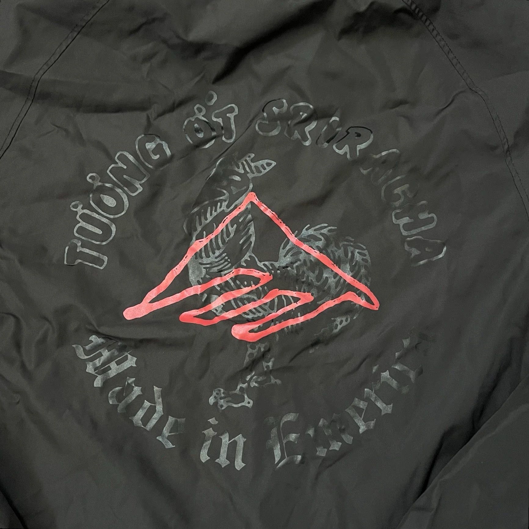 Emerica VINTAGE Emerica Skate Windbreaker Jacket Mens Small Black Andrew Reynolds Spanky Size US S / EU 44-46 / 1 - 3 Thumbnail