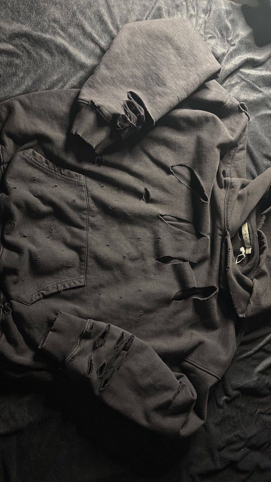 MNML mnml breeze destroyed hoodie Size US L / EU 52-54 / 3 - 1 Thumbnail