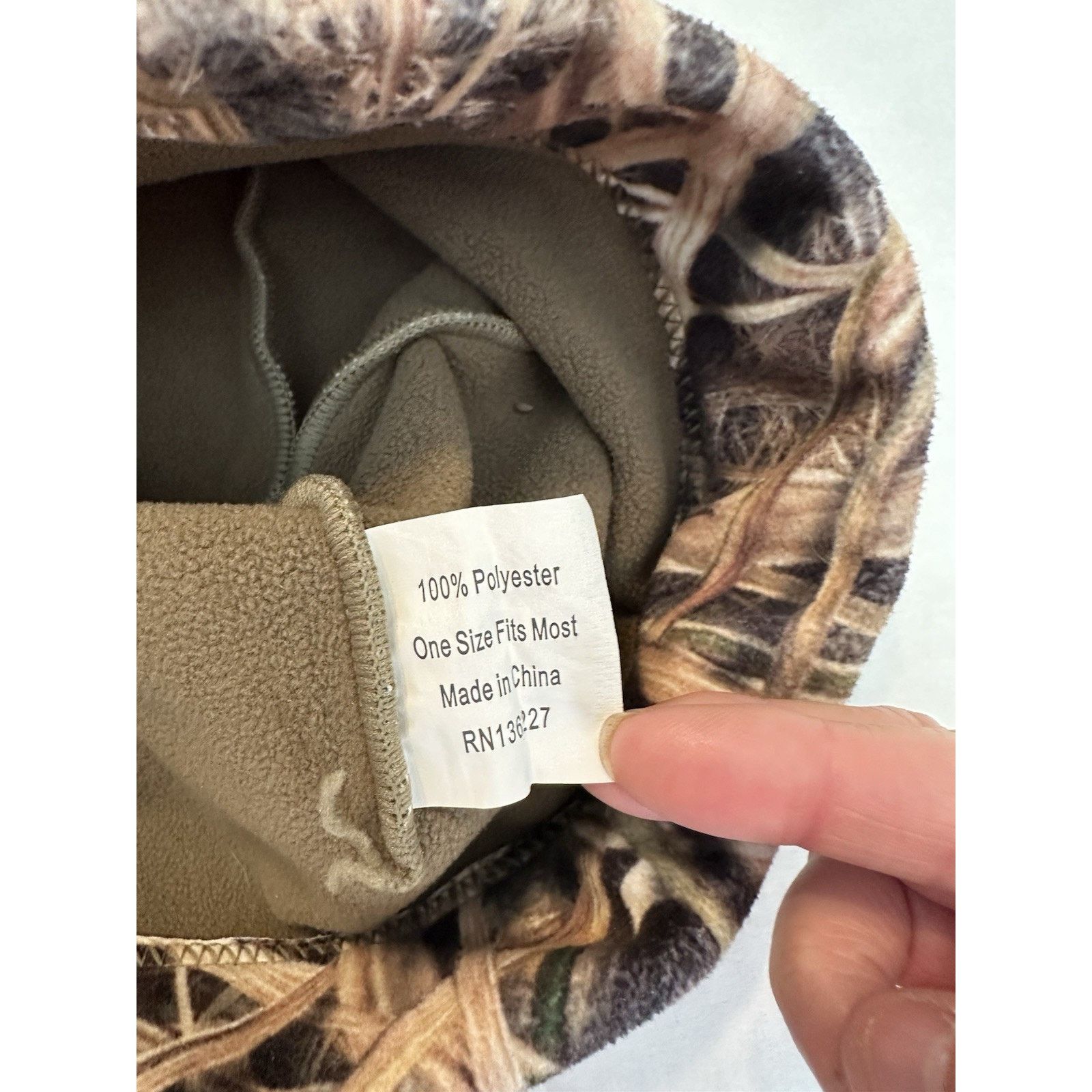 Other Banded Gear Fleece Hunting Beaine Mossey Oak Camo OS Outdoor Size ONE SIZE - 4 Thumbnail