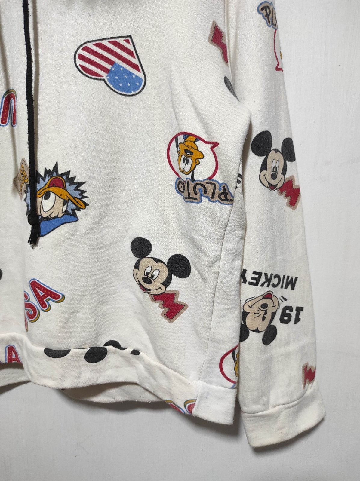 Disney Disney fullprint fur hoodie Size US S / EU 44-46 / 1 - 5 Thumbnail