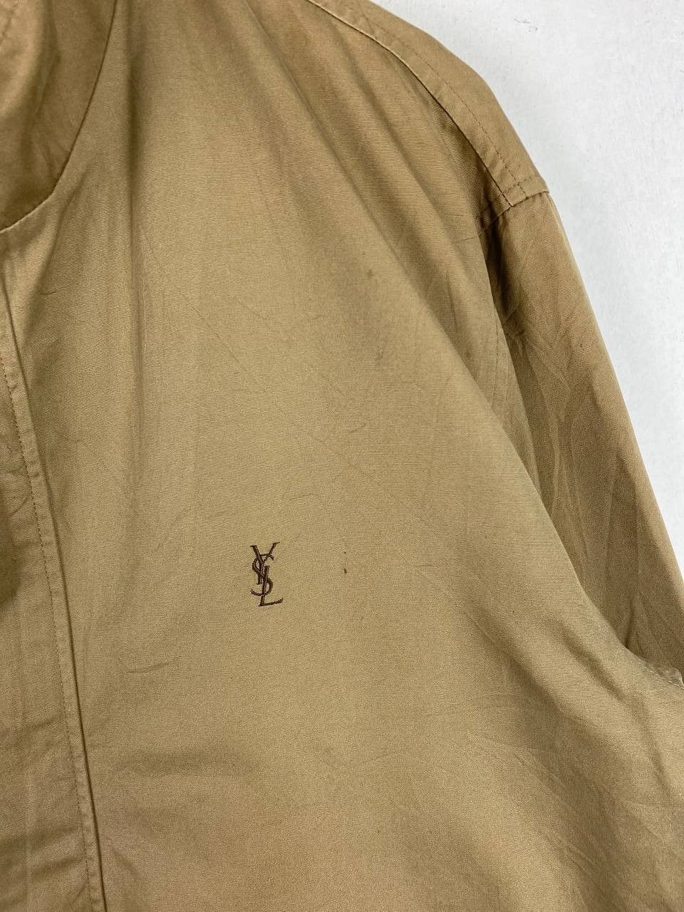 Yves Saint Laurent vintage yves saint laurent jacket embroided logo Size US XXL / EU 58 / 5 - 3 Thumbnail