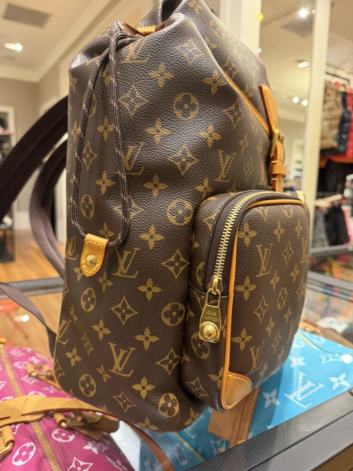 Louis Vuitton Louis Vuitton Montsouris Cargo Backpack Size ONE SIZE - 4 Thumbnail