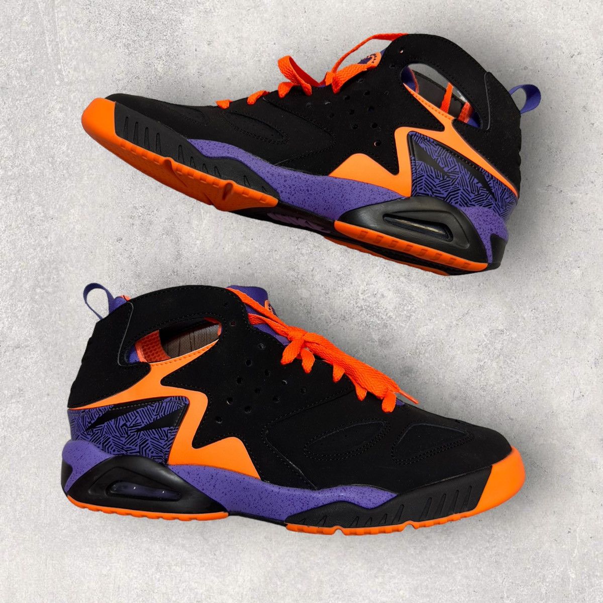 image of Nike Air Tech Challenge Huarache 2013 Shoes in Black, Men's (Size 10)