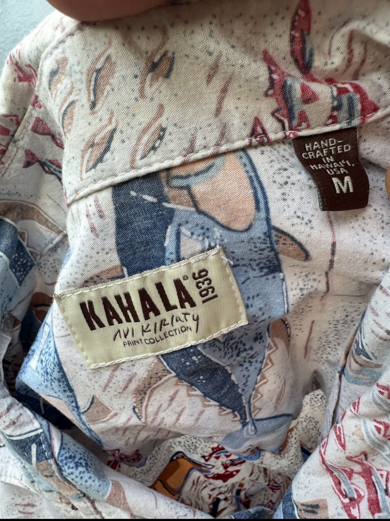 Kahala PreOwned Kahala Hawaiian Print Multicolored Men's M Size US M / EU 48-50 / 2 - 4 Thumbnail