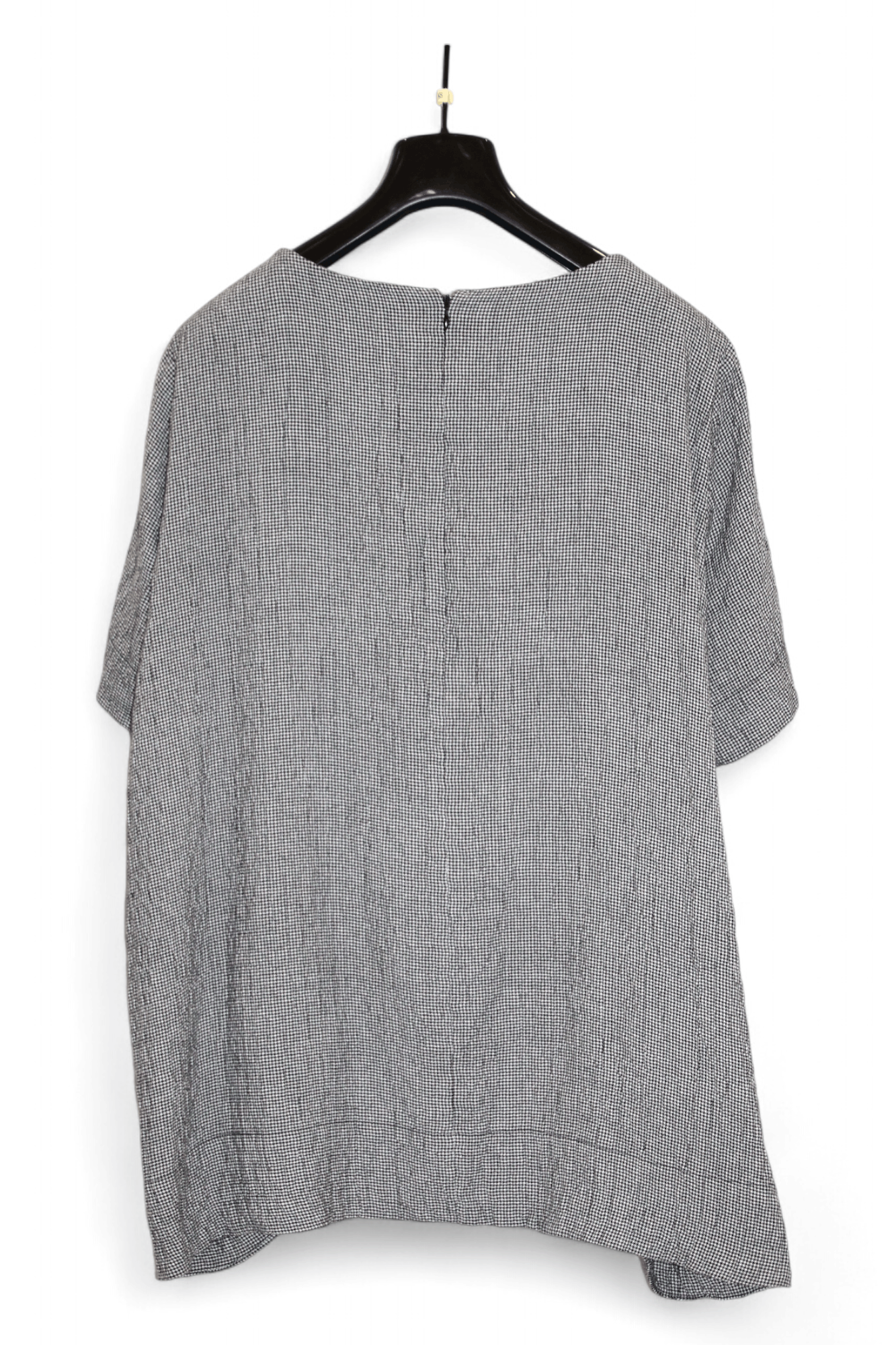 Other Gershon Bram Design Loose Fit Houndstooth Tunic Dress Size L / US 10 / IT 46 - 6 Thumbnail