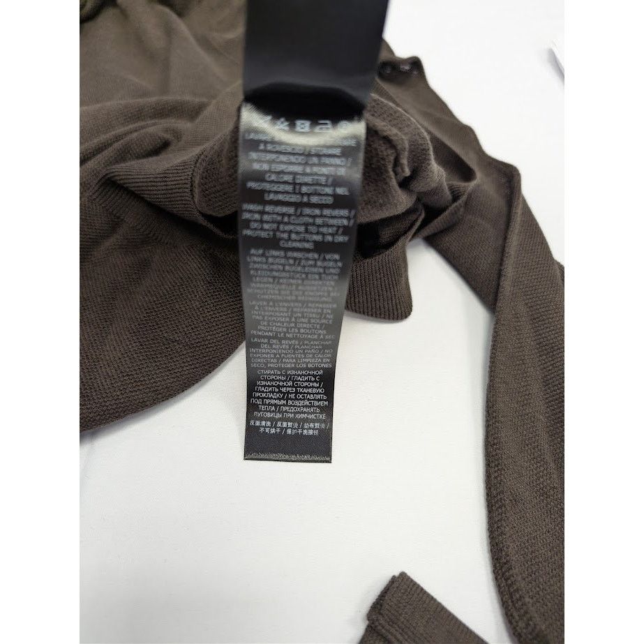Tom Ford o1rshd1 Knitwear Polo Shirt in Ebony Size US M / EU 48-50 / 2 - 19 Thumbnail