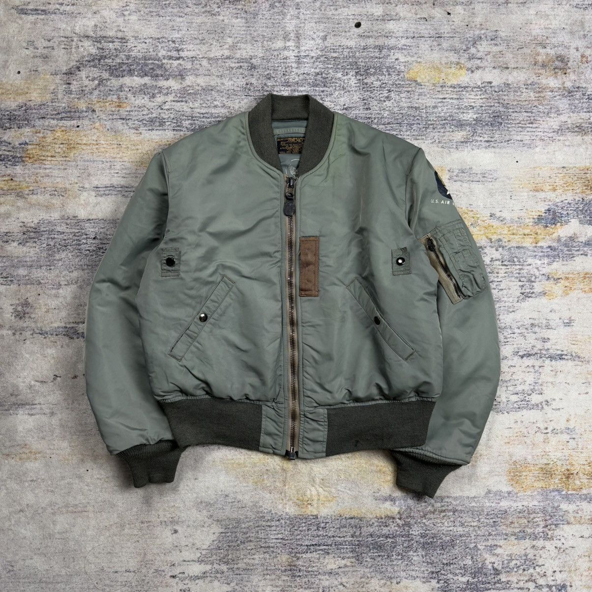 Buzz Rickson's Vintage Buzz ricksons Ma-1 flight Bomber jacket Size US M / EU 48-50 / 2 - 1 Thumbnail
