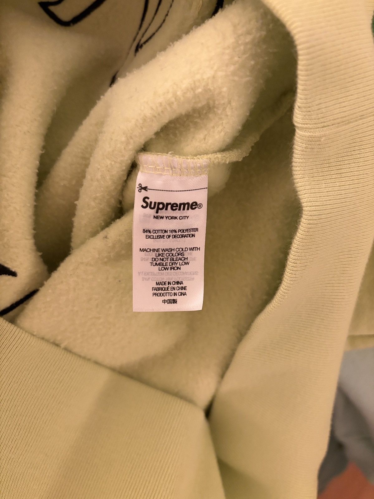 Cactus Plant Flea Market × Supreme Supreme x CPFM “Is Love Stronger Than Fear” Hoodie Size US M / EU 48-50 / 2 - 5 Thumbnail