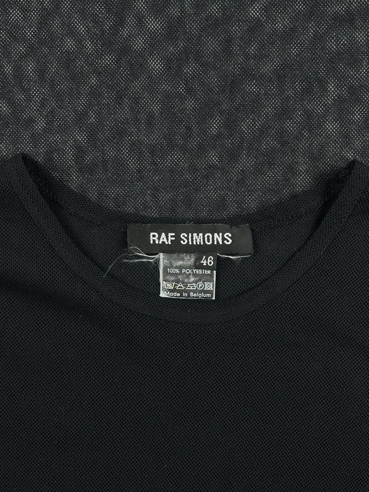 Raf Simons SS99 Raf Simons Kinetic Youth Mesh Tank Top Black Size US S / EU 44-46 / 1 - 4 Thumbnail