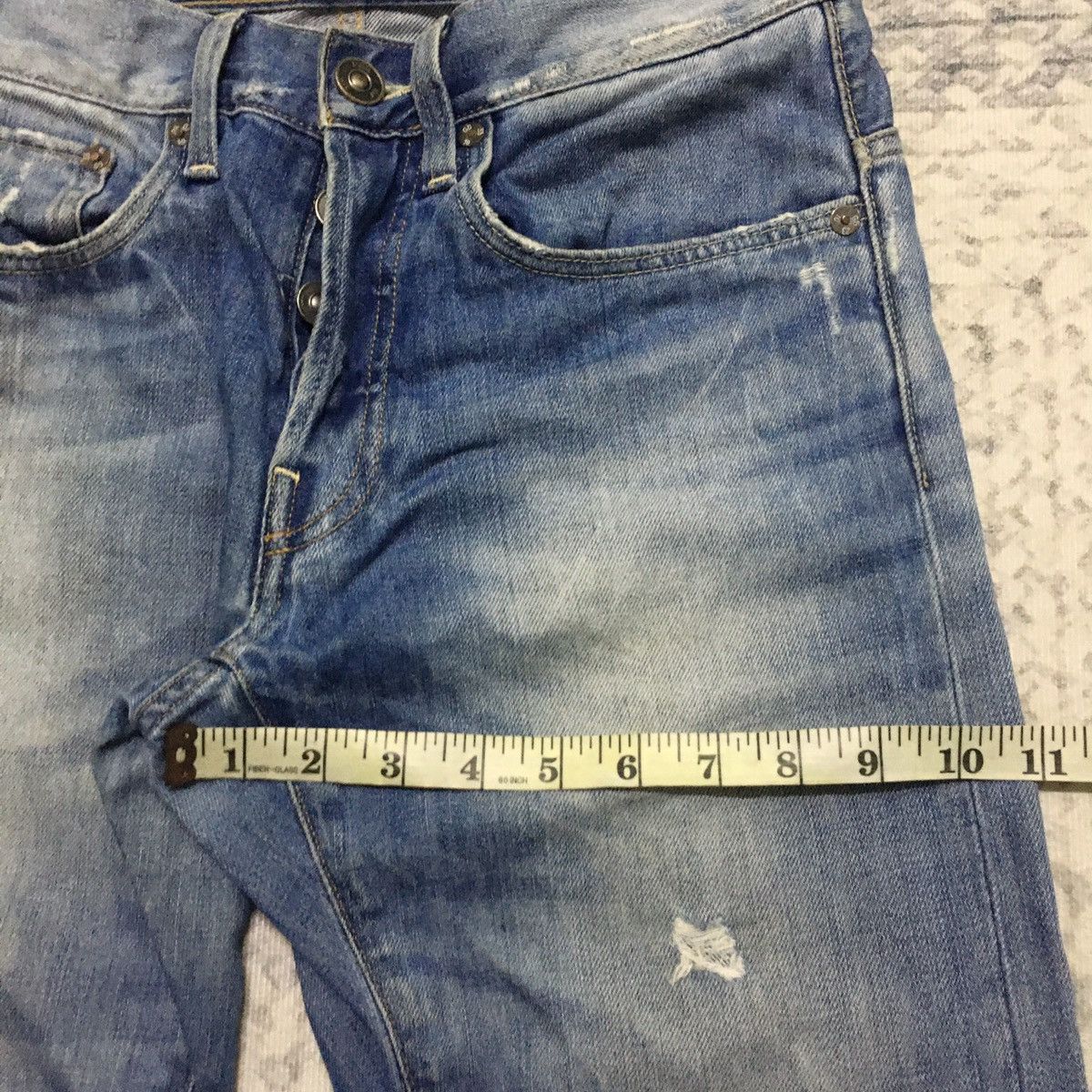 G-Star Distressed 3301 Raw Denim By G-Star Size US 29 - 14 Thumbnail