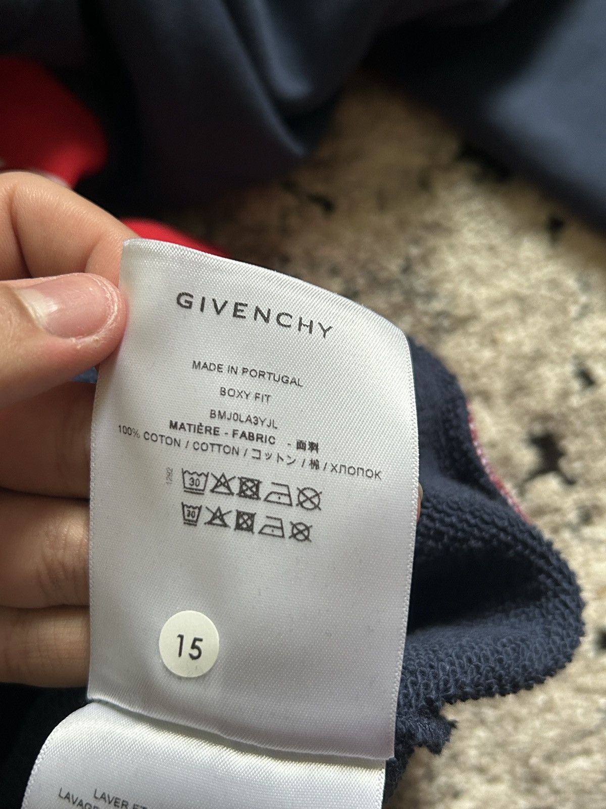 Givenchy Givenchy navy star hoodie Size US XS / EU 42 / 0 - 6 Thumbnail