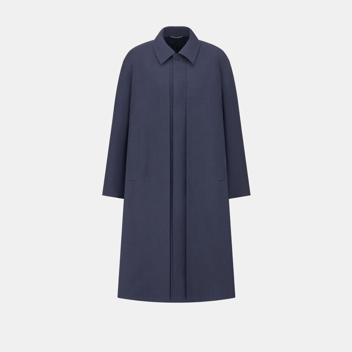 Dior o1bcso1str0226 Long Coat in Blue Size US M / EU 48-50 / 2 - 1 Thumbnail