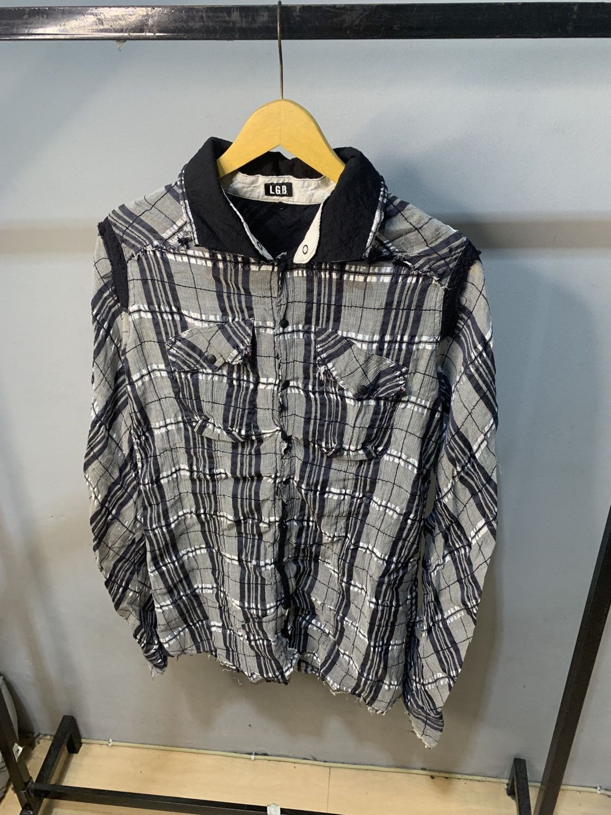 Le Grande Bleu (L.G.B.) L.G.B Le Grande Blue Shirt -G/STD 5829 Size US M / EU 48-50 / 2 - 1 Thumbnail
